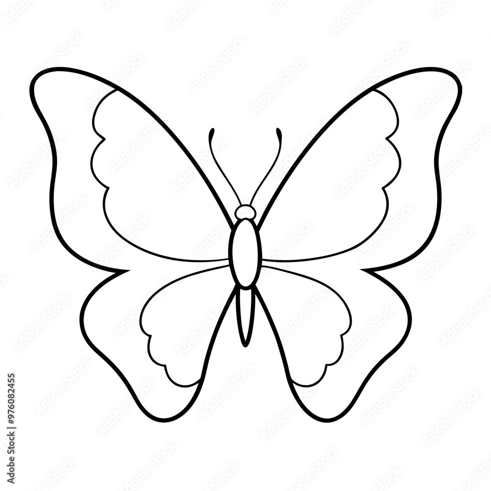 Butterfly vector illustration.
Butterfly vector illustration.