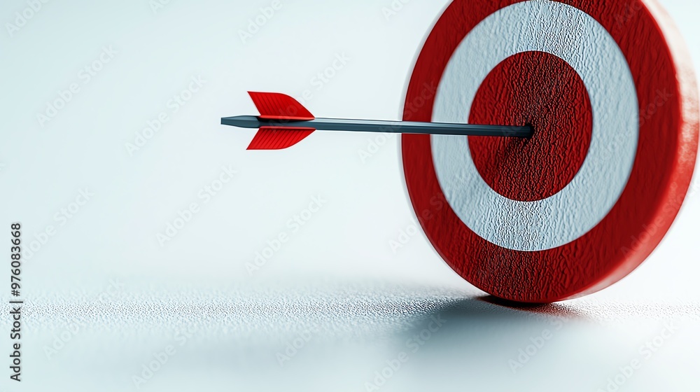 A close-up of a dart hitting the bullseye of a target, symbolizing success and achievement in various pursuits. A close-up of a dart hitting the bullseye of a target, symbolizing success and achievement in various pursuits.