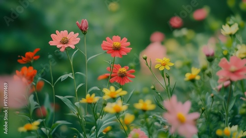 Plant flowers in the garden. Selective focus. nature. 