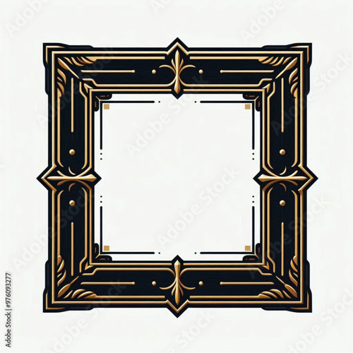 Frame Set Vintage Frame Set photo frames vector illustration

