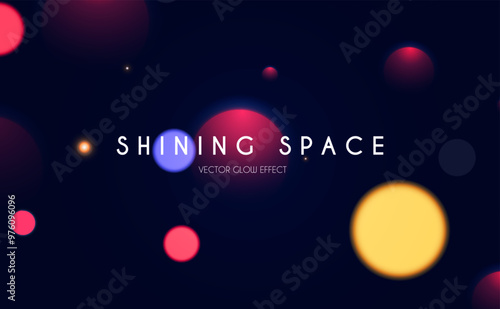 Bokeh colorful light effect. Blur light design. Confetti and holiday firecracker rainbow color effect. Christmas party design