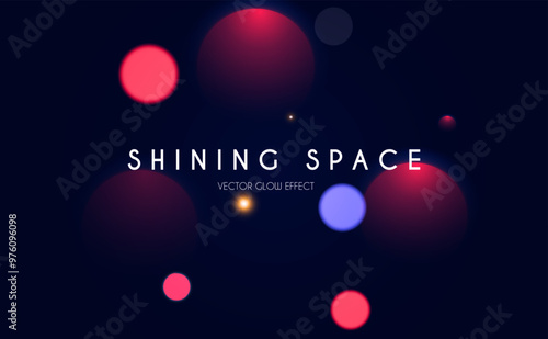Bokeh colorful light effect. Blur light design. Confetti and holiday firecracker rainbow color effect. Christmas party design
