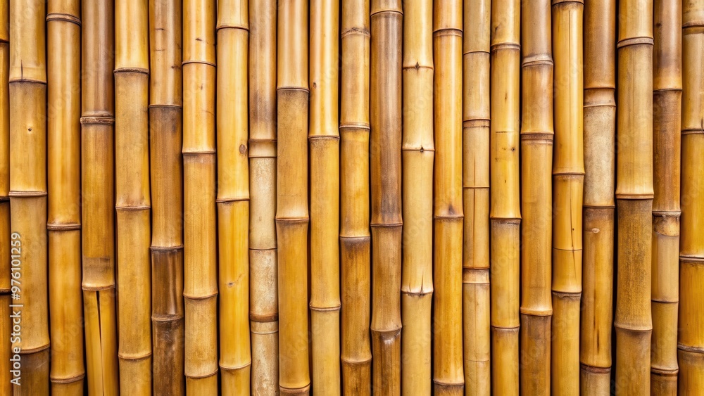 Bamboo wall background with textured surface and natural colors perfect for design projects Bamboo wall background with textured surface and natural colors perfect for design projects