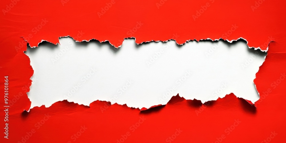 Torn Red Paper Background for Creative Design Torn Red Paper Background for Creative Design