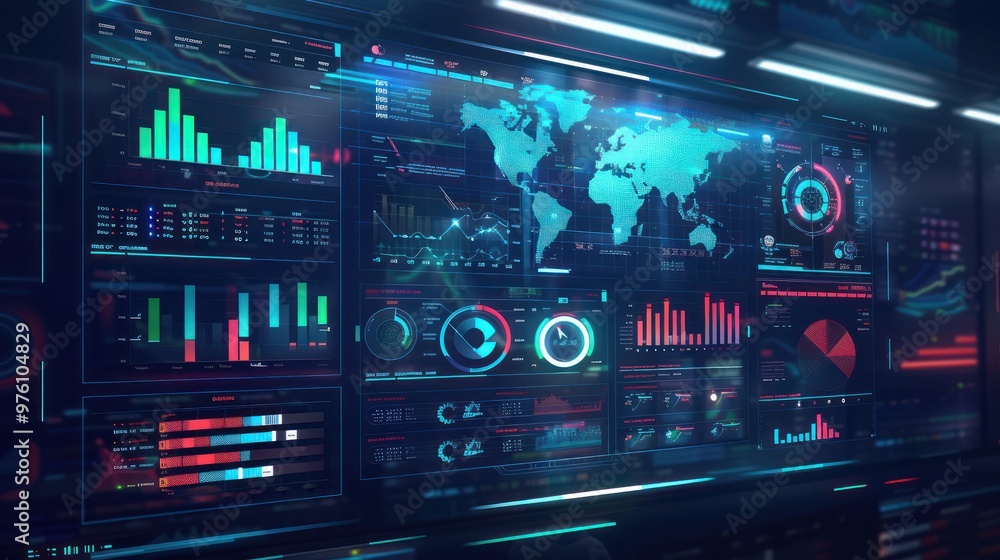 Futuristic Digital Interface Futuristic Digital Interface