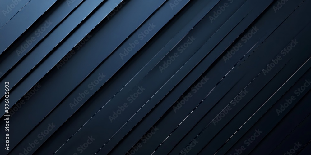 Obraz premium black, dark blue background with diagonal lines, vector illustration