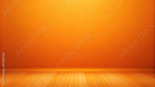 Vibrant orange background for creative design projects