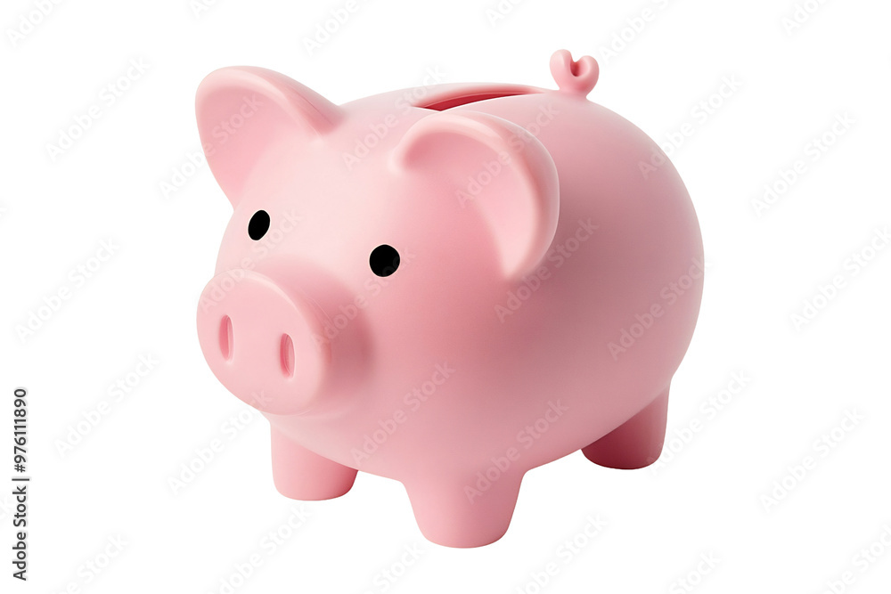 Piggy bank isolated on a transparent background Piggy bank isolated on a transparent background