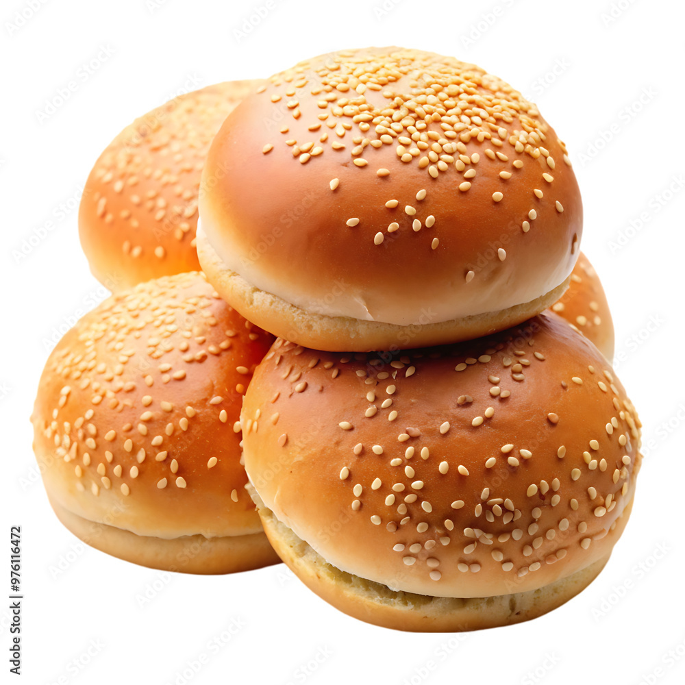 bun with sesame seeds bun with sesame seeds