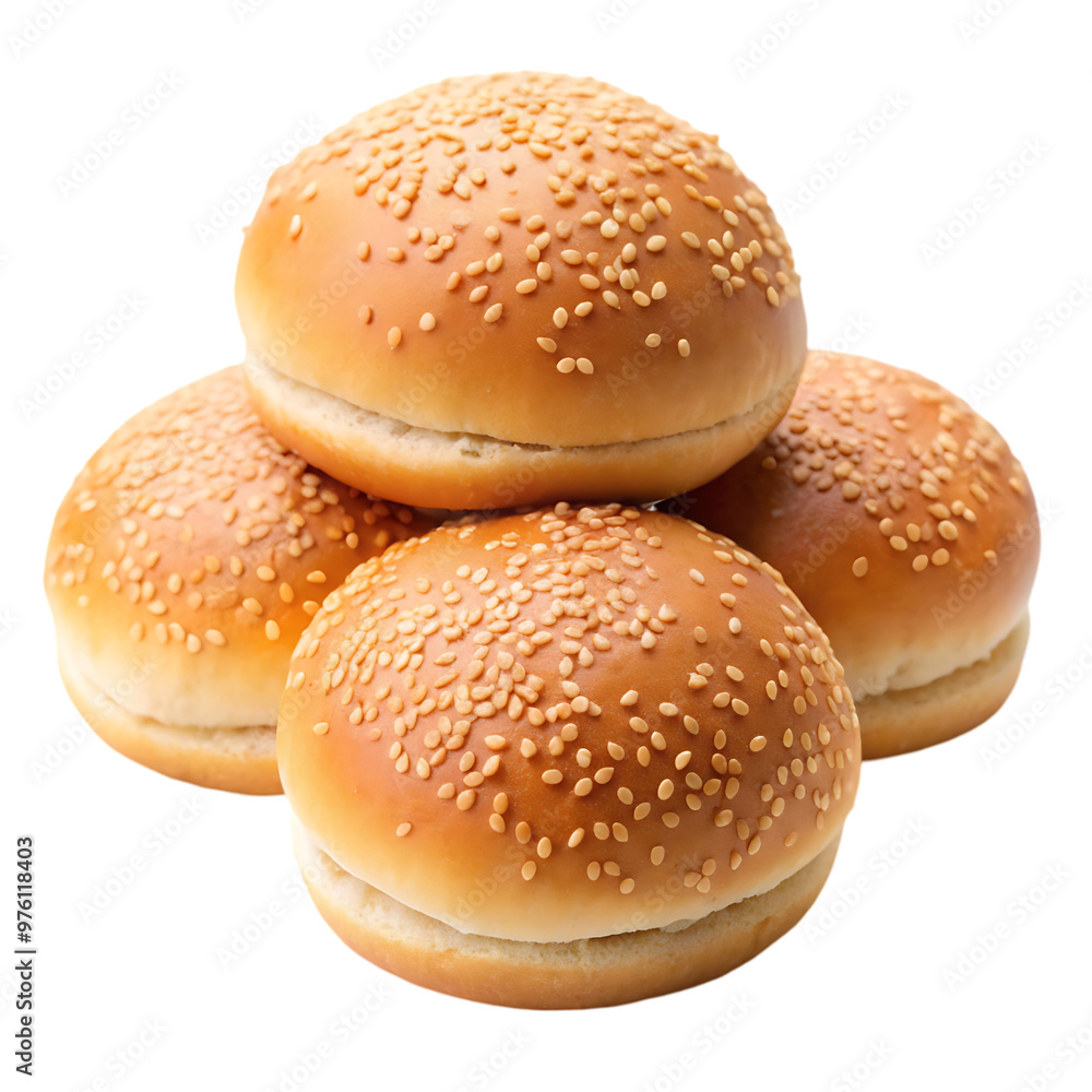 bun with sesame seeds bun with sesame seeds