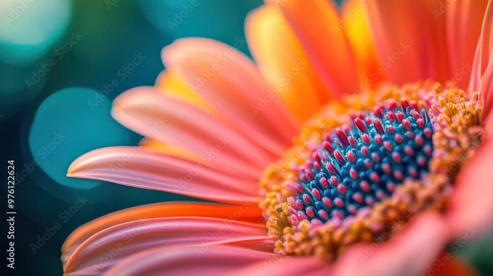 Zoom in on a close-up shot of a flower at eye-level Zoom in on a close-up shot of a flower at eye-level