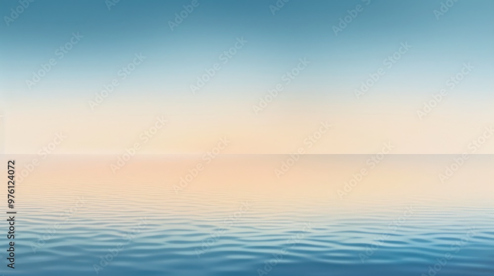 Tranquil Ocean at Sunset Tranquil Ocean at Sunset