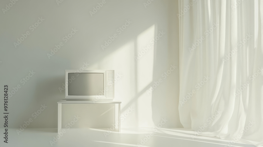 Interior mock up living room. cabinet for TV or place object in modern living room with lamp,table,flower and plant Interior mock up living room. cabinet for TV or place object in modern living room with lamp,table,flower and plant