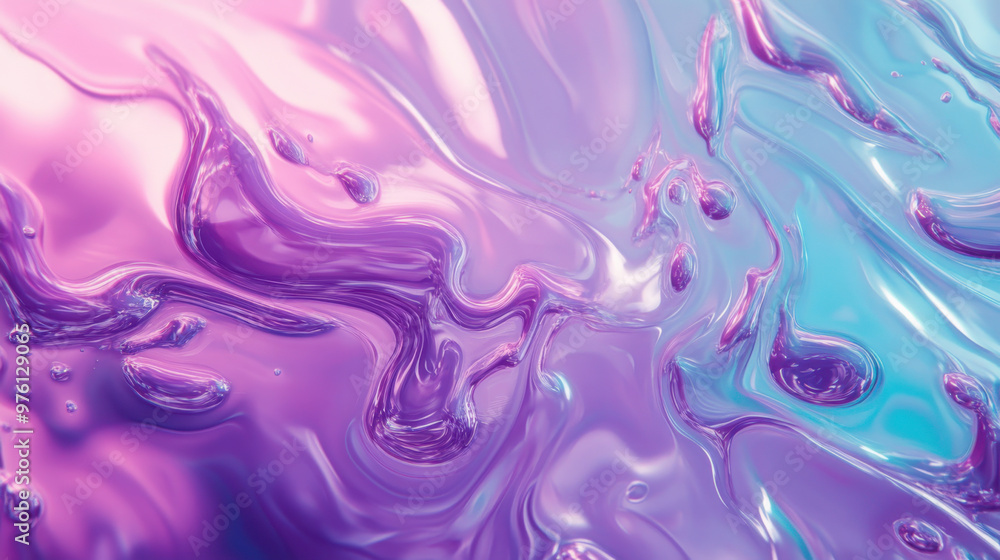 Iridescent and glittering abstract background. Futuristic and tech concept. Cover design for a music album or banner template for beauty advertising. Iridescent and glittering abstract background. Futuristic and tech concept. Cover design for a music album or banner template for beauty advertising.