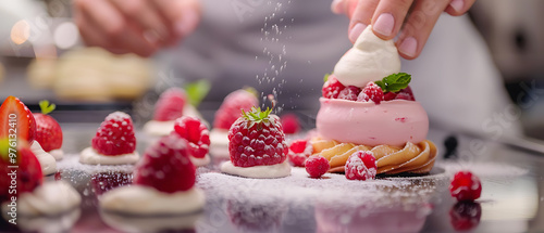 Exploring Gourmet Desserts: Friends in a Culinary Masterclass