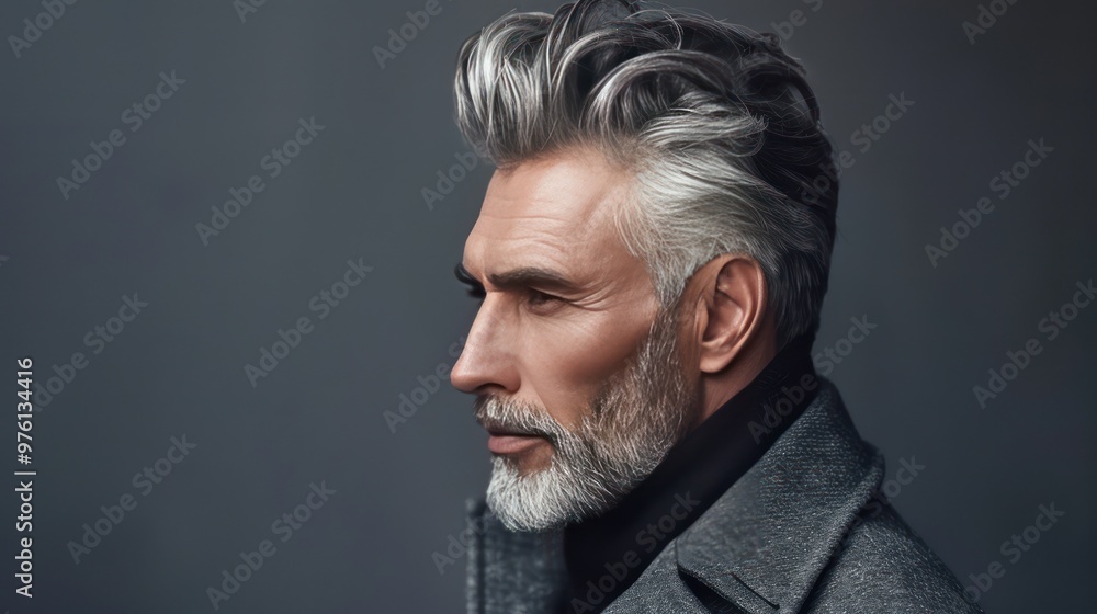 Portrait of a Man with Gray Hair Portrait of a Man with Gray Hair