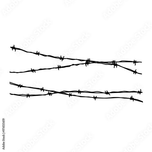 barbed wire