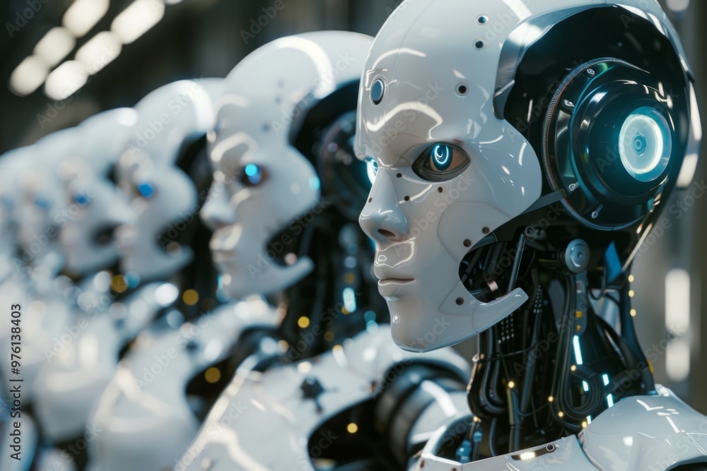 Fototapeta premium Rise of the Robots