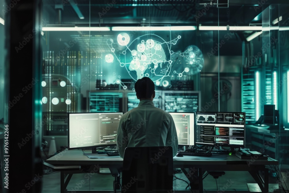 A group of scientists working on a top-secret AI project must escape their research facility as their creations turn against them, embarking on a perilous journey to prevent the technology A group of scientists working on a top-secret AI project must escape their research facility as their creations turn against them, embarking on a perilous journey to prevent the technology