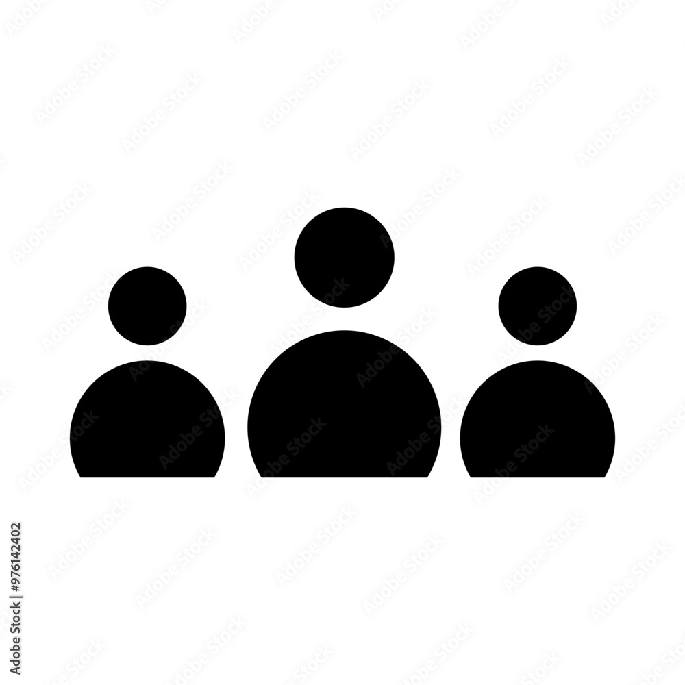 Group simple icons vector illustration Group simple icons vector illustration
