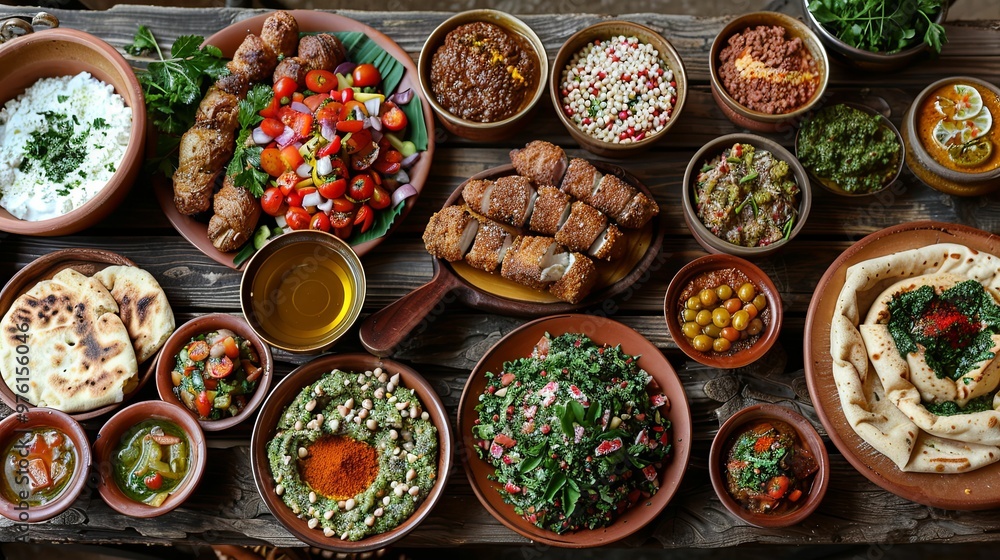 Middle Eastern Cuisine: A Feast of Flavors and Textures Middle Eastern Cuisine: A Feast of Flavors and Textures
