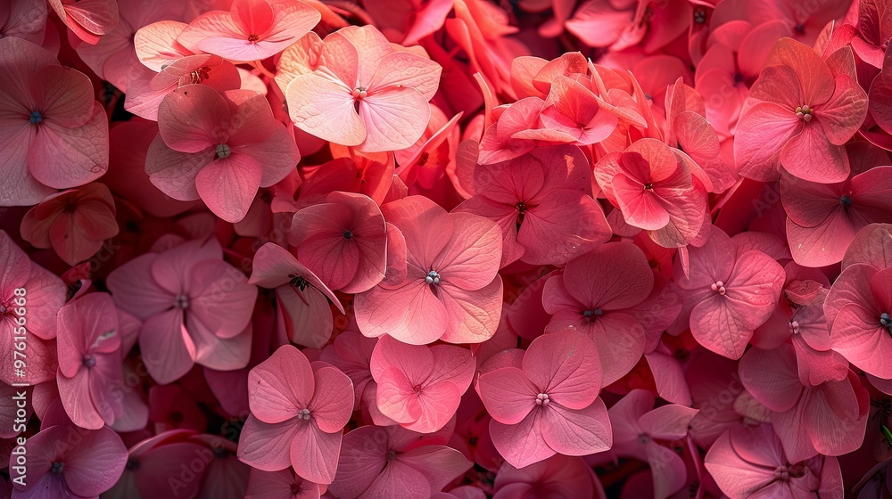 A Close-Up View of Delicate Pink Flower Petals A Close-Up View of Delicate Pink Flower Petals