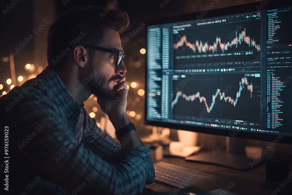 contributor analyzing latest trends in photography on website contributor analyzing latest trends in photography on website