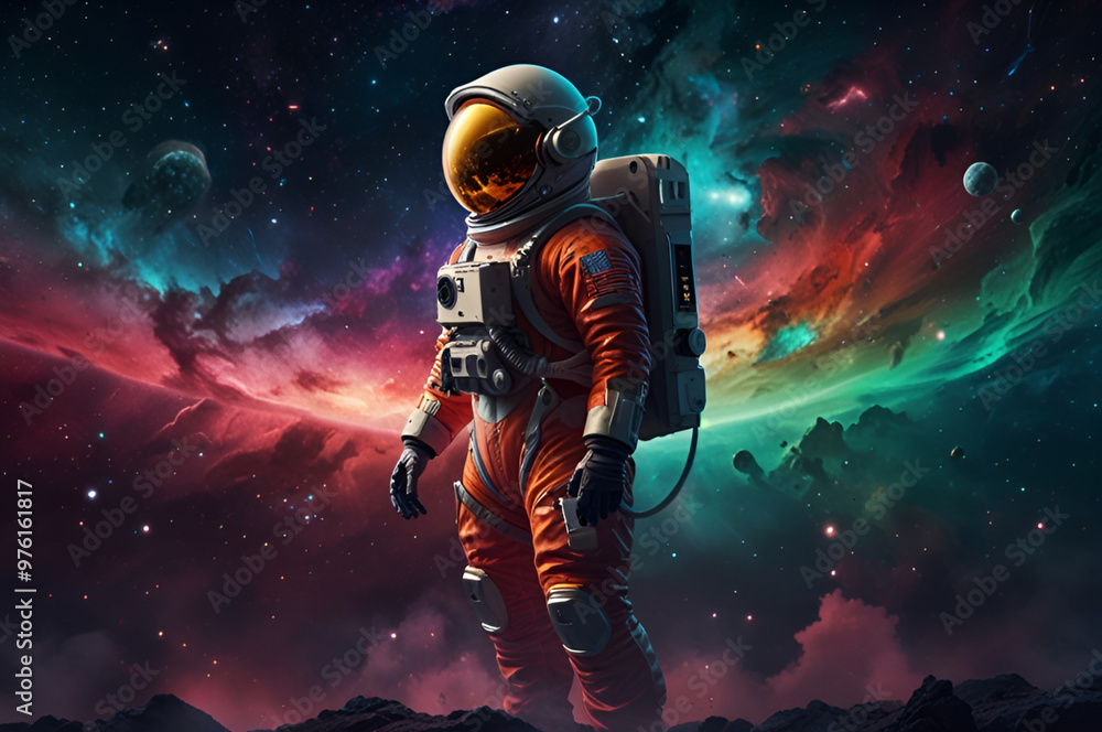 Fototapeta premium Space Astronaut