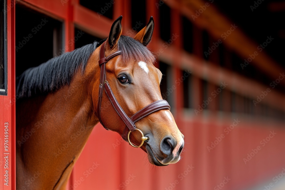 The royal stables of PeleÈ™ Castle, where finely bred horses are kept for royal ceremonies and leisure The royal stables of PeleÈ™ Castle, where finely bred horses are kept for royal ceremonies and leisure