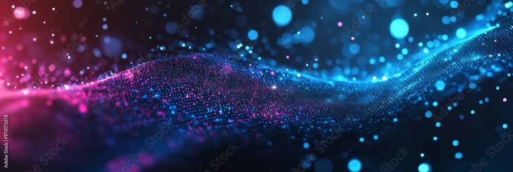 A truly vibrant and dynamic digital background that vividly showcases mesmerizing waves of color and light, making it an ideal choice for all things related to tech, AI, and data graphics A truly vibrant and dynamic digital background that vividly showcases mesmerizing waves of color and light, making it an ideal choice for all things related to tech, AI, and data graphics