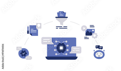 AI-Powered Data Analysis and Communication. Streamlining Processes with AI and Automation. Intelligent Solutions for Efficient Workflow.