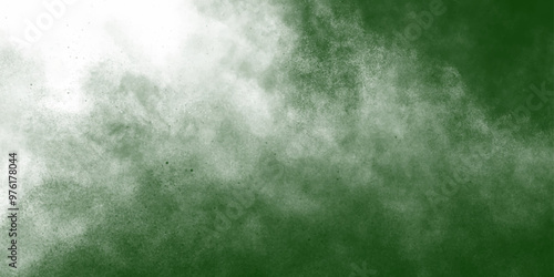 canvas element smoke exploding green rain cloud. Colorful cloud texture smoke or vape background for desktop traced vector. Dark storm clouds envelop the sky, hinting at a dramatic weather abstract. 