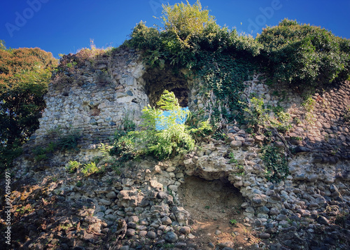 rocks in the mountains