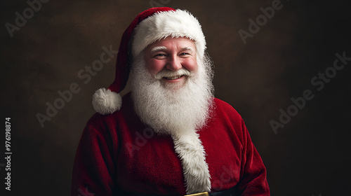 Santa Claus smiling