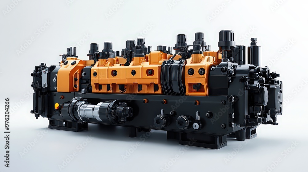 Advanced multi-cylinder engine with industrial-grade components, designed for heavy-duty applications in manufacturing and mechanical engineering sectors. Advanced multi-cylinder engine with industrial-grade components, designed for heavy-duty applications in manufacturing and mechanical engineering sectors.