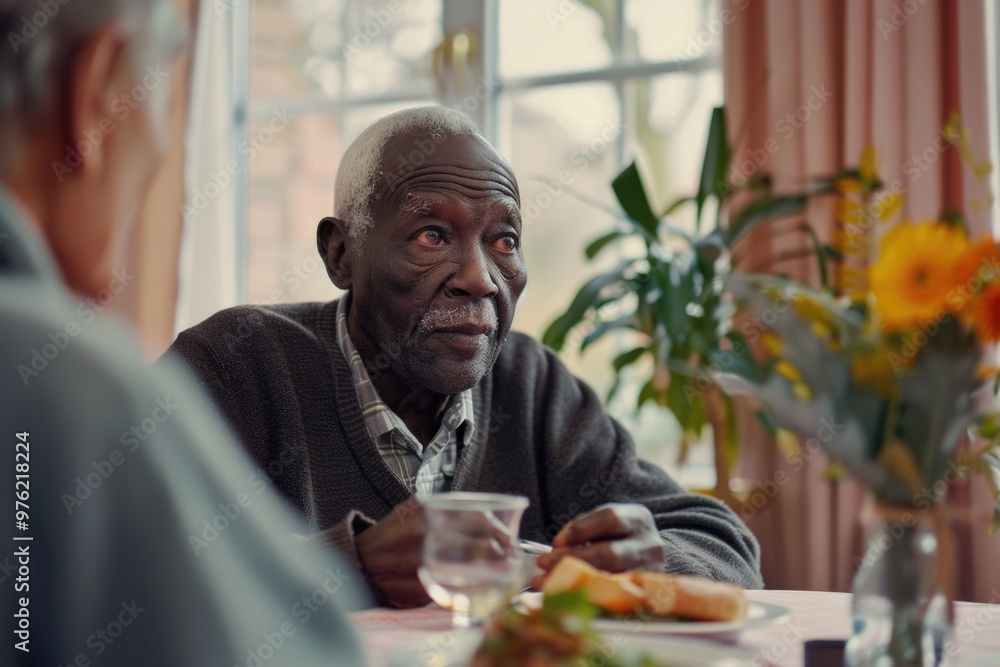 A person enjoying a meal at a table, possibly in a home or restaurant setting A person enjoying a meal at a table, possibly in a home or restaurant setting