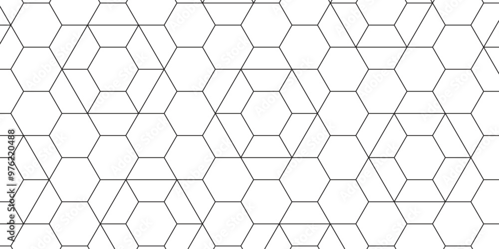 illustration Seamless geometric pattern with hexagon grid line, Seamless vector background. Gold texture. Graphic modern pattern. illustration Seamless geometric pattern with hexagon grid line, Seamless vector background. Gold texture. Graphic modern pattern.