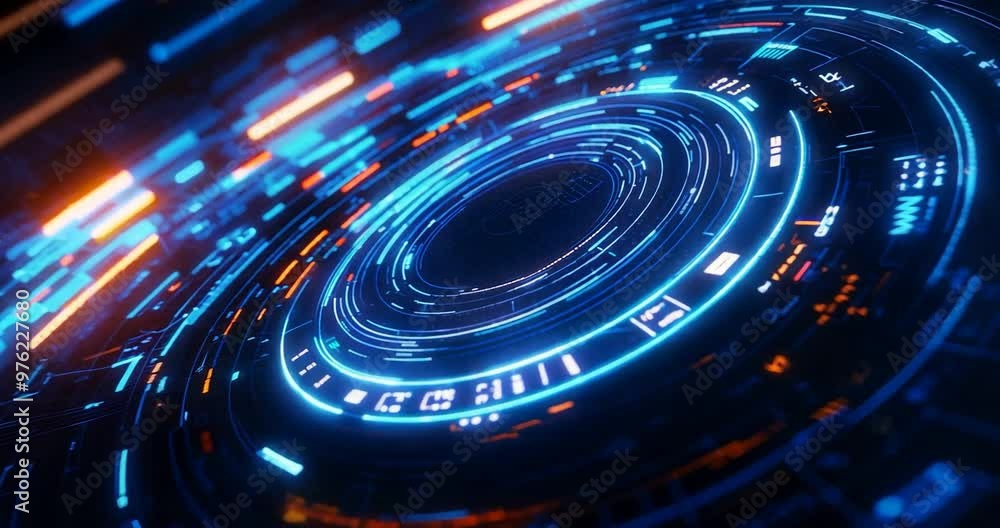 Minimalist Futuristic Interface with Rotating Neon Circles and Glowing Lines in a Digital Grid,
Perfect for Technology, Sci-Fi, and High-Tech Animation, Creating a Dynamic and Modern Tech Visual Minimalist Futuristic Interface with Rotating Neon Circles and Glowing Lines in a Digital Grid,
Perfect for Technology, Sci-Fi, and High-Tech Animation, Creating a Dynamic and Modern Tech Visual