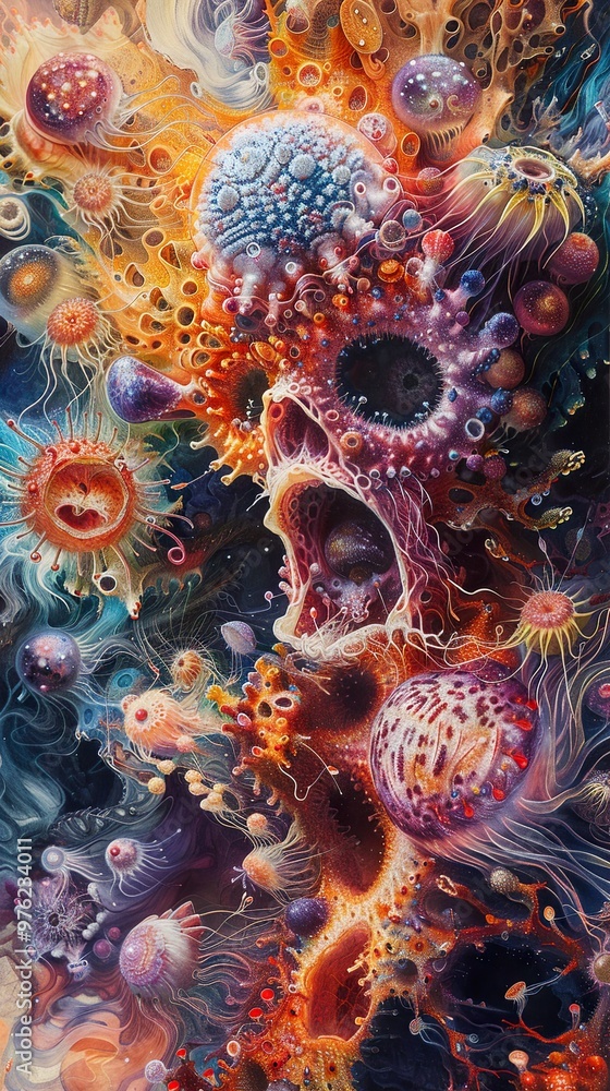 Cosmic Cellular Life: A Psychedelic Journey Through the Universe Cosmic Cellular Life: A Psychedelic Journey Through the Universe