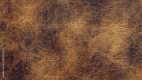 Distressed brown leather texture with a vintage feel.