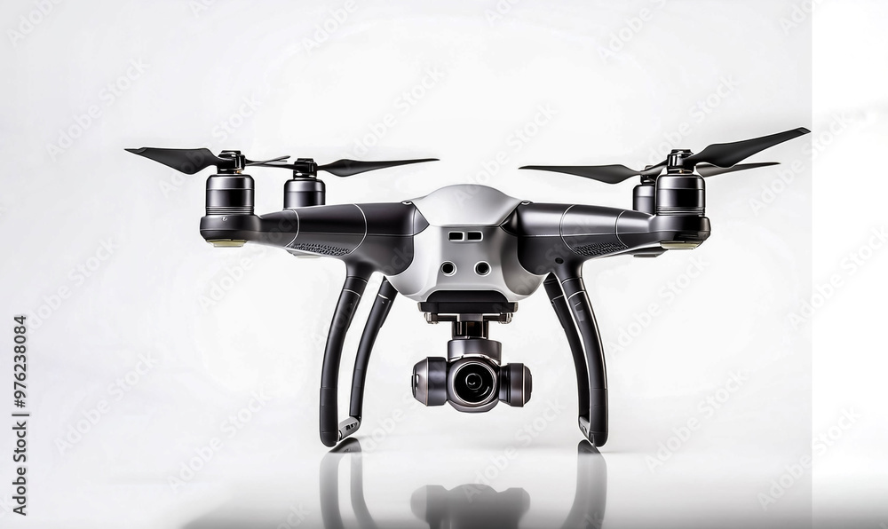 drone isolated on white background drone isolated on white background