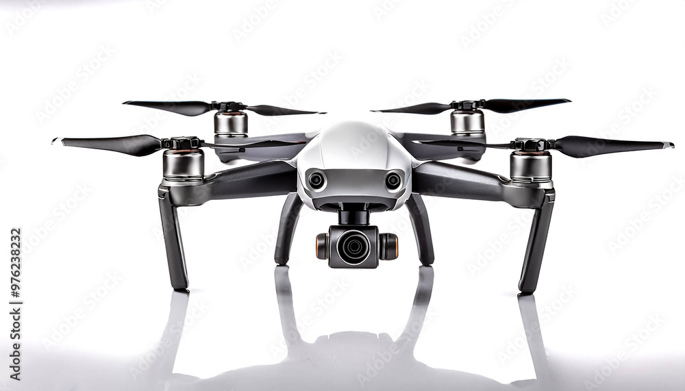 drone isolated on white background drone isolated on white background