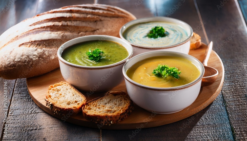 SOUPS and bread SOUPS and bread