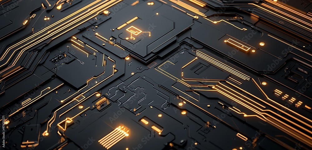 circuit board background, black and lining background circuit board background, black and lining background