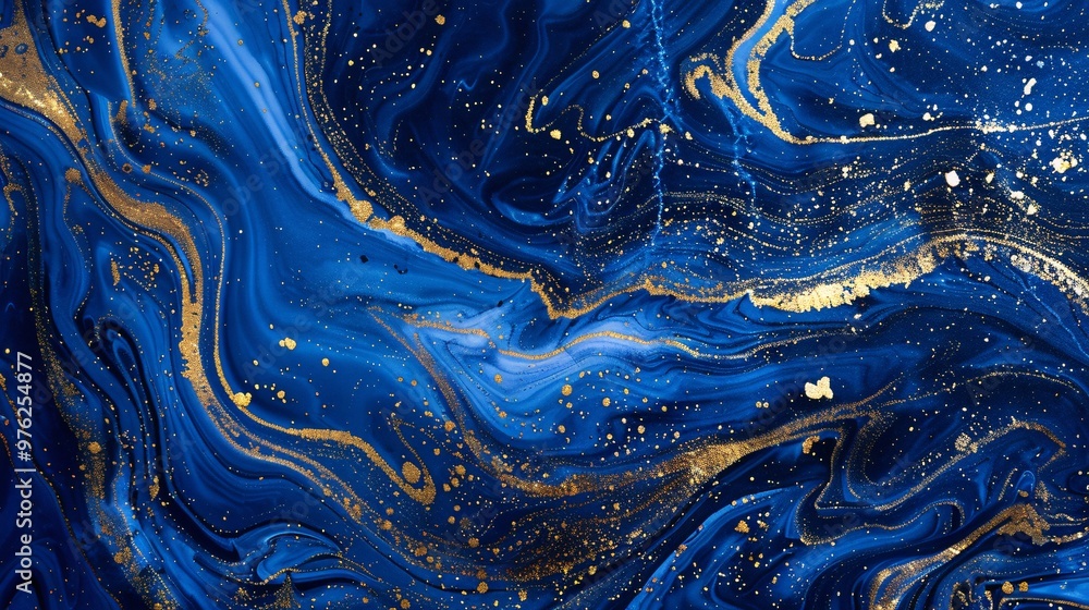 sapphire blue background with marbled texture sapphire blue background with marbled texture