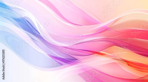 Trendy simple fluid color gradient abstract background
