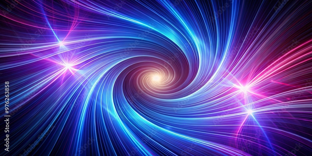 Spiral of Light, Blue and Pink, Abstract Art, Swirling Lines, Bright Glows, Cosmic Vortex, Light Spiral of Light, Blue and Pink, Abstract Art, Swirling Lines, Bright Glows, Cosmic Vortex, Light