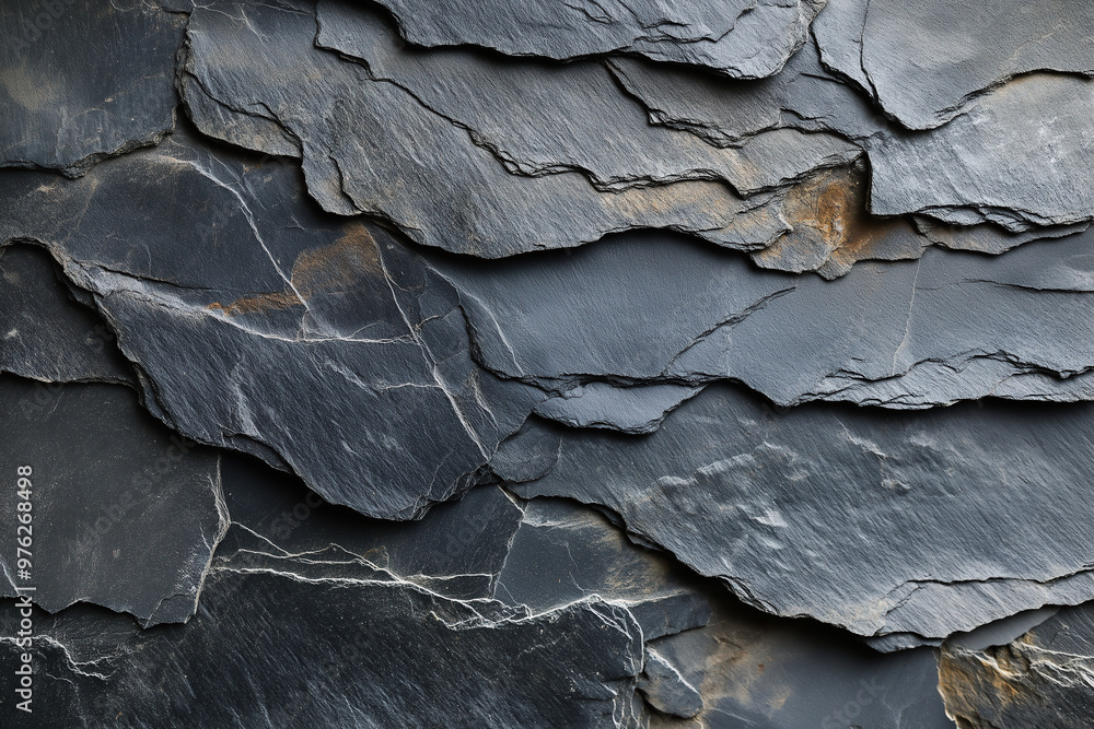 Slate graphic texture in gray tones with a royal graphite background, ideal for text placement and stone texture. Slate graphic texture in gray tones with a royal graphite background, ideal for text placement and stone texture.