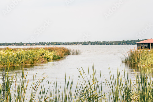 Obraz na płótnie View of a lake in Florida. w salonie