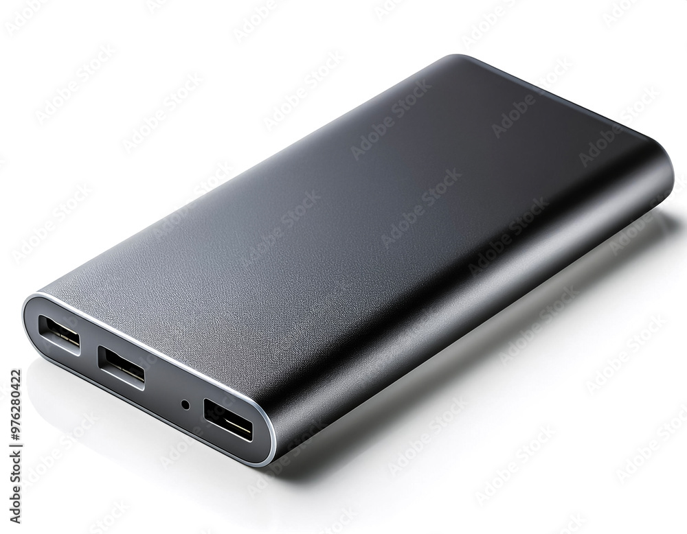 power bank isolated on white background power bank isolated on white background